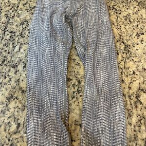 lululemon athletica Gray Patterned Leggings